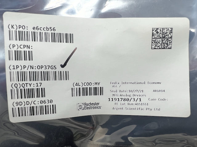 Analog Devices OP37GS