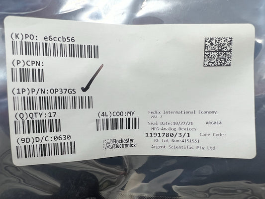 Analog Devices OP37GS