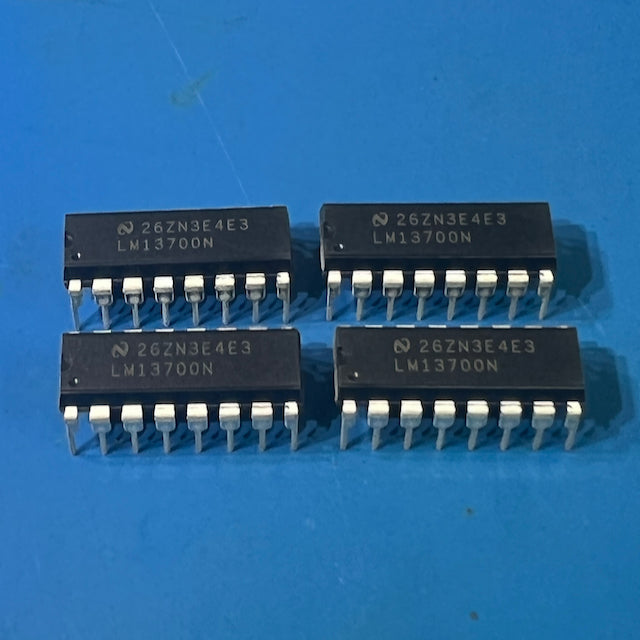 National Semiconductor LM13700N - Dual Op Amp Transcon - PDIP16