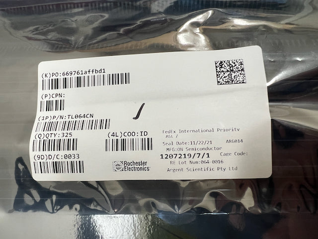 OnSemi TL064CN - Quad low-power JFET Input op amp