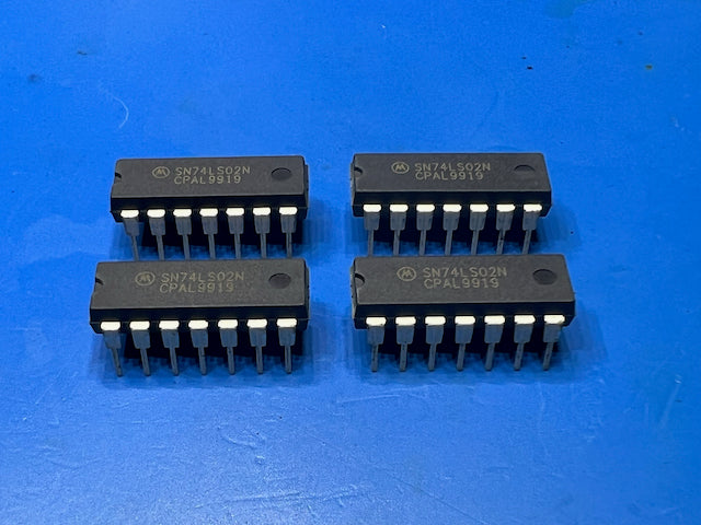 Motorola SN74LS02 - Quad 2-input positive-NOR gates