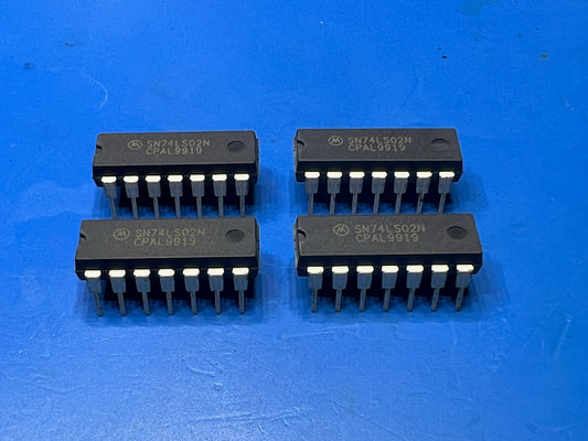 Motorola SN74LS02 - Quad 2-input positive-NOR gates