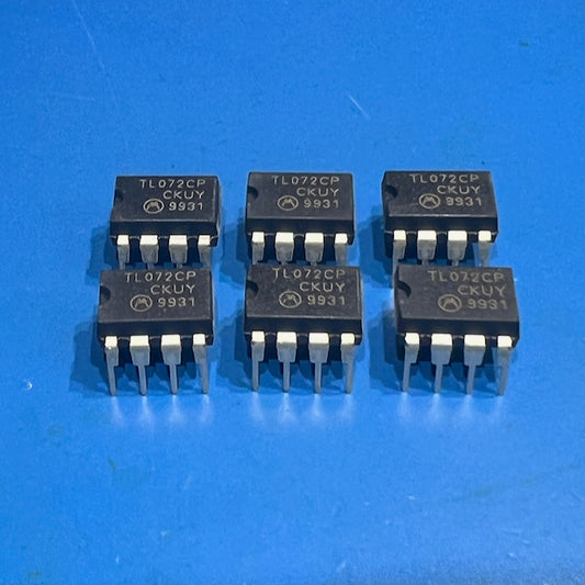 Motorola TL072 - Dual Low-Noise JFET-Input General-Purpose Operational Amplifier