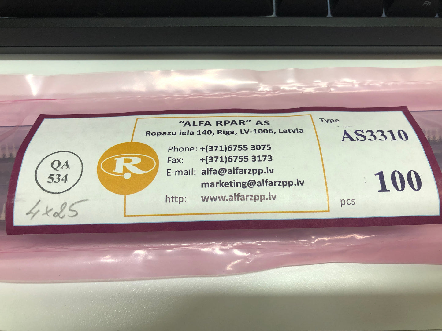 Alfa Rpar AS3310 - Envelope generator - PDIP16