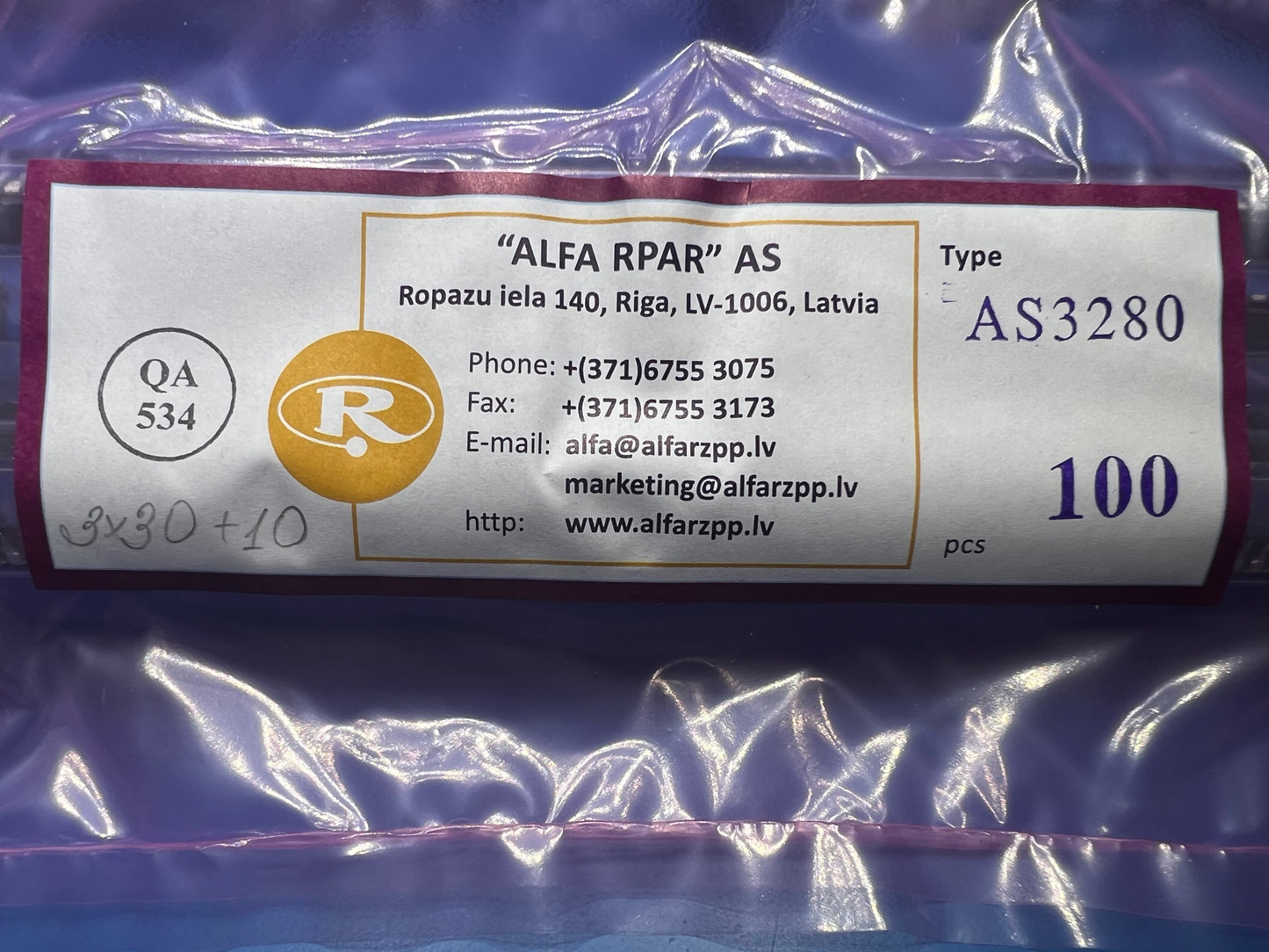 Alfa Rpar AS3280 - dual OTA DIP16 CA3280 replacement